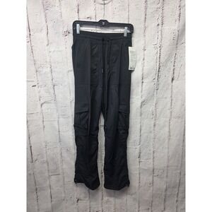 Lululemon Women's Dance Studio Relax-Fit MR Cargo Pant Black Size XS NWT